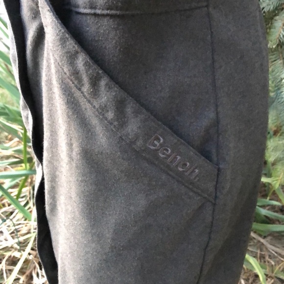 Bench brand Jacket-M-Charcoal-ZipUp-Higher Neck-Longer Length-Fitted-Lightweight - Picture 8 of 16